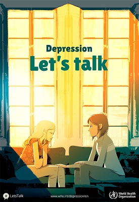 WHO depression poster