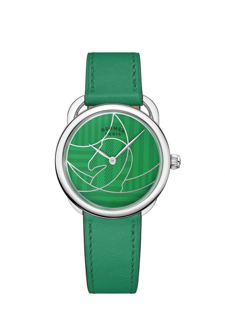 Hermes Arceau Casaque green