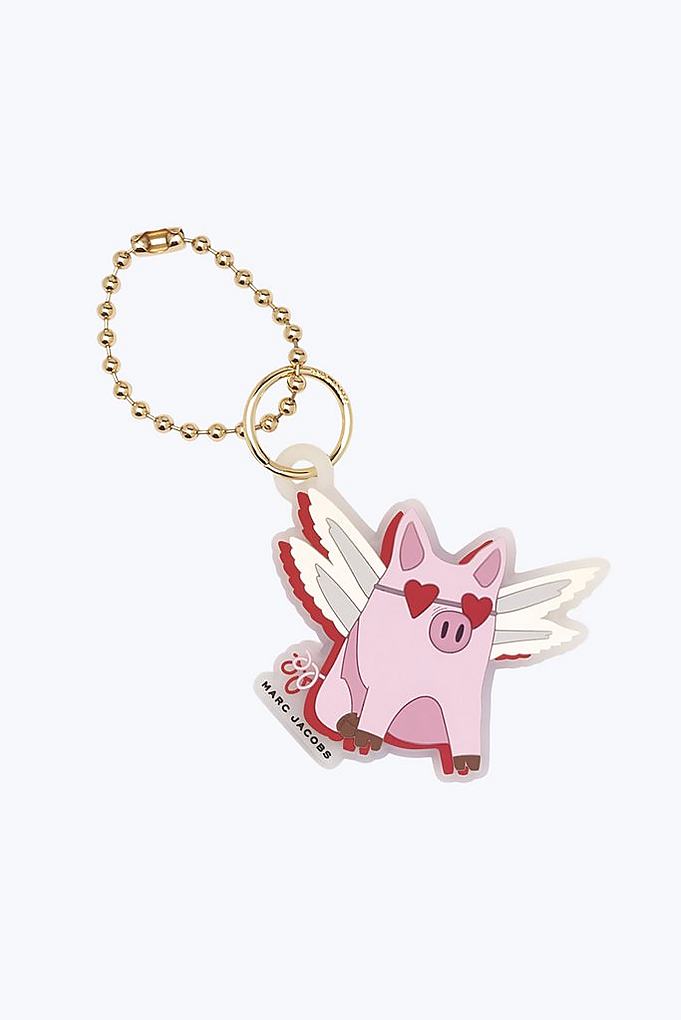 Marc Jacobs Pig keychain